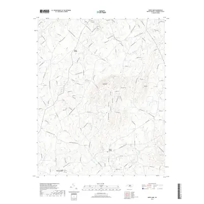 2019 Map of Snow Camp, 2019 Print