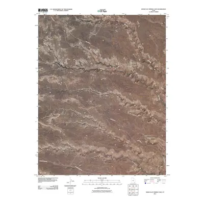 2011 Map of Snow Flat Spring Cave, 2011 Print
