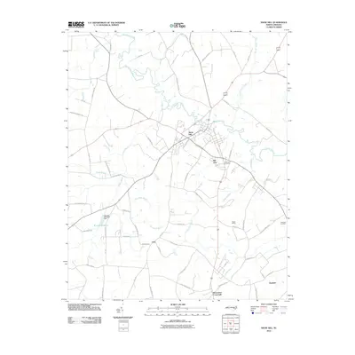2010 Map of Snow Hill, 2010 Print
