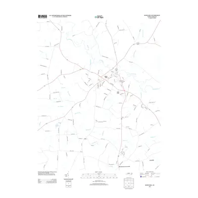 2013 Map of Snow Hill, 2013 Print
