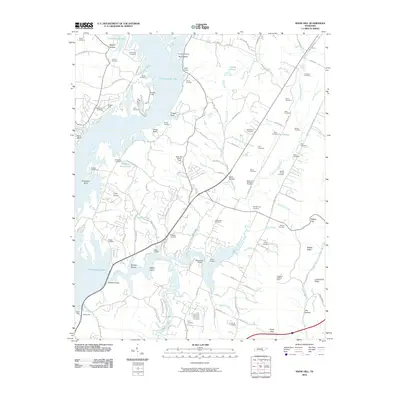 2010 Map of Snow Hill, 2010 Print