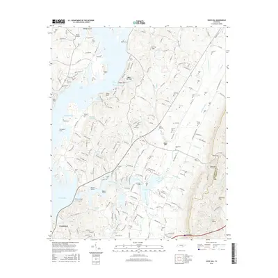 2016 Map of Snow Hill, 2016 Print