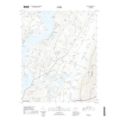 2019 Map of Snow Hill, 2019 Print