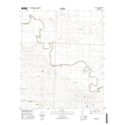 2017 Map of Snow Hill, 2017 Print