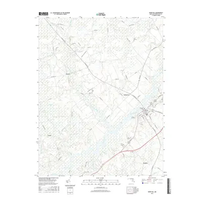 2016 Map of Snow Hill, 2016 Print