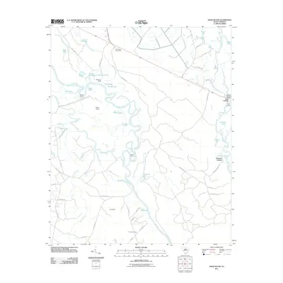 2011 Map of Snow Island, 2011 Print
