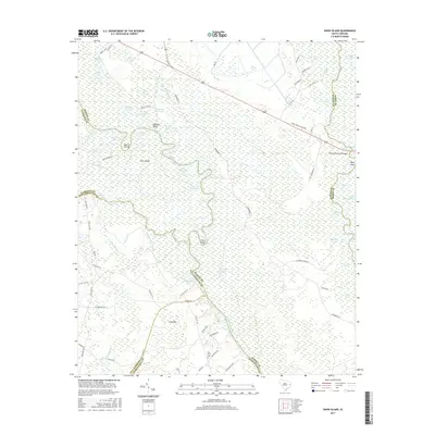 2017 Map of Snow Island, 2017 Print