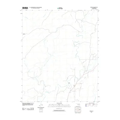 2010 Map of Snow, 2010 Print