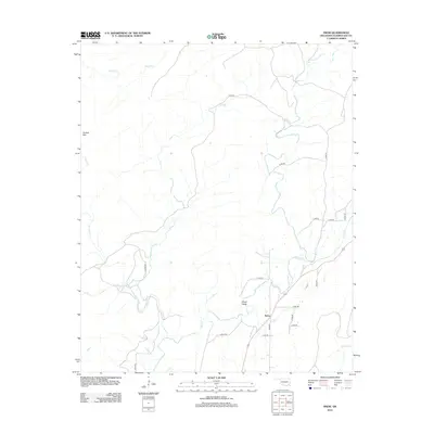 2012 Map of Snow, 2012 Print