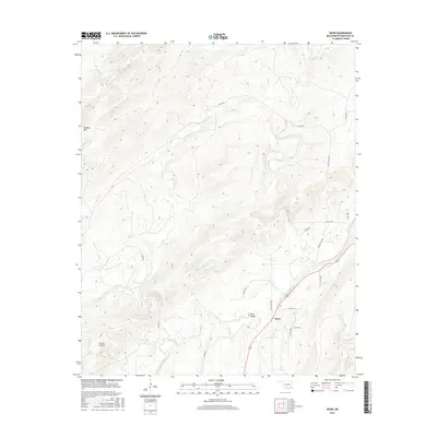 2016 Map of Snow, 2016 Print