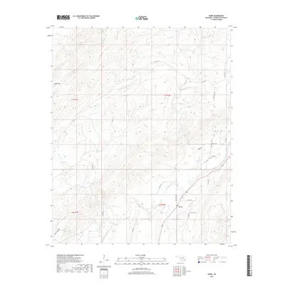 2019 Map of Snow, 2019 Print