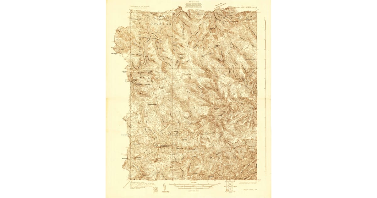 Old Maps of Snow Shoe PA for Hiking - Snow Shoe Centre County Pa Usgs Topo 1928 Og 1200x630 