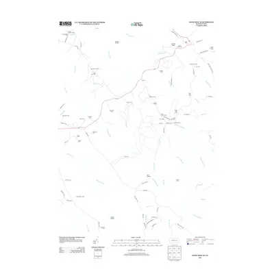 2013 Map of Snow Shoe NE, 2013 Print