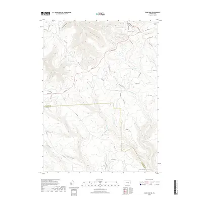 2019 Map of Snow Shoe NE, 2019 Print