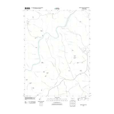 2010 Map of Snow Shoe NW, 2010 Print