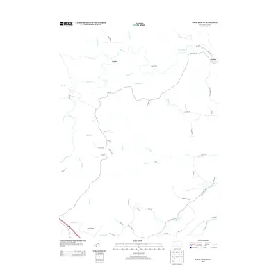 2013 Map of Snow Shoe SE, 2013 Print