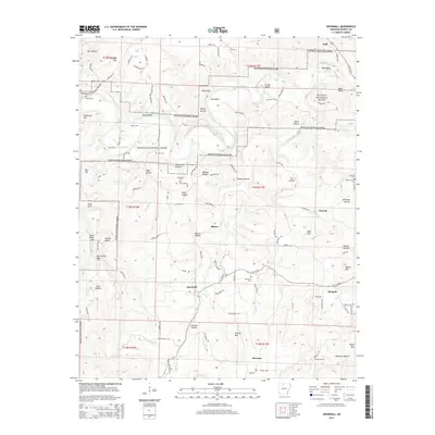 2014 Map of Snowball, 2014 Print
