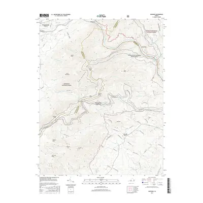 2016 Map of Snowden, 2016 Print