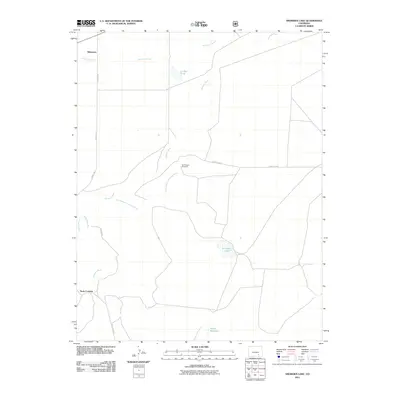 2011 Map of Snowden Lake, 2011 Print