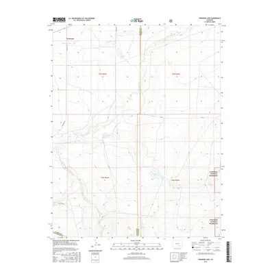 2016 Map of Snowden Lake, 2016 Print