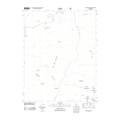 2011 Map of Snowdon Peak, 2011 Print