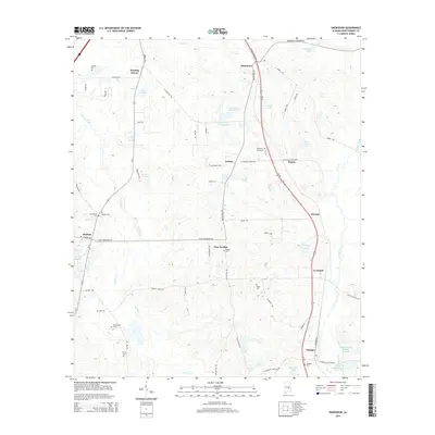 2014 Map of Snowdoun, 2014 Print