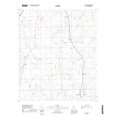 2018 Map of Snowdoun, 2018 Print