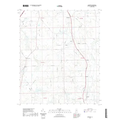 2020 Map of Snowdoun, 2020 Print
