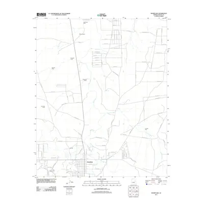 2011 Map of Snowflake, 2011 Print