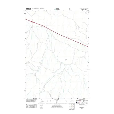 2011 Map of Snowline, 2011 Print