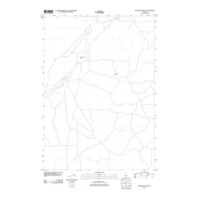 2010 Map of Snowshoe Butte, 2010 Print