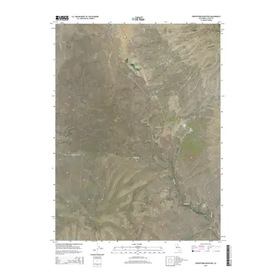 2015 Map of Snowstorm Mountain, 2015 Print