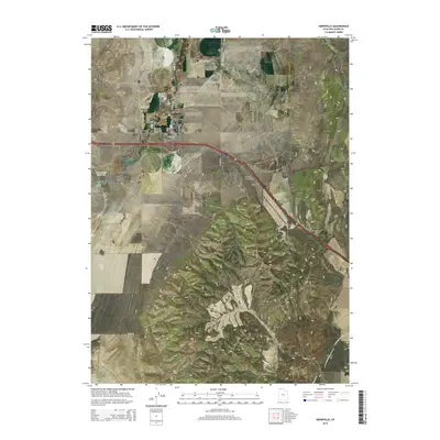 2014 Map of Snowville, 2014 Print