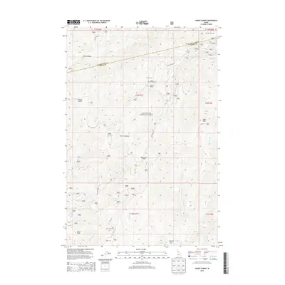 2013 Map of Snowy Summit, 2013 Print