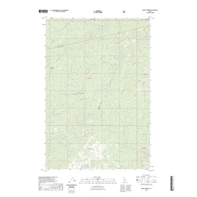 2023 Map of Snowy Summit, 2023 Print