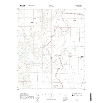 2020 Map of Snyder, 2020 Print
