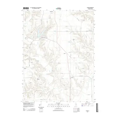 2015 Map of Snyder, 2015 Print