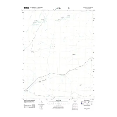 2011 Map of Snyder Flats, 2011 Print