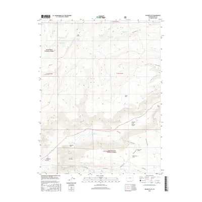 2016 Map of Snyder Flats, 2016 Print