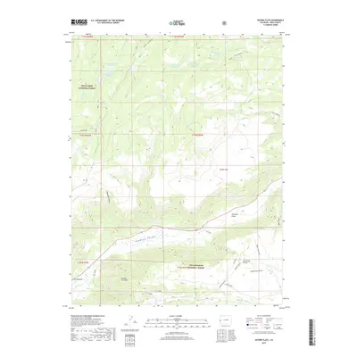 2019 Map of Snyder Flats, 2019 Print