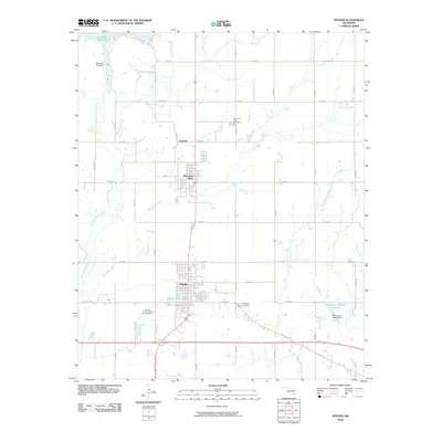 2010 Map of Snyder, 2010 Print