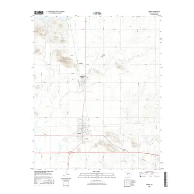 2016 Map of Snyder, 2016 Print