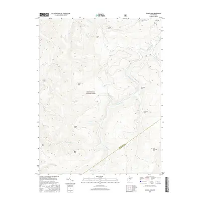 2016 Map of Snyder Knob, 2016 Print
