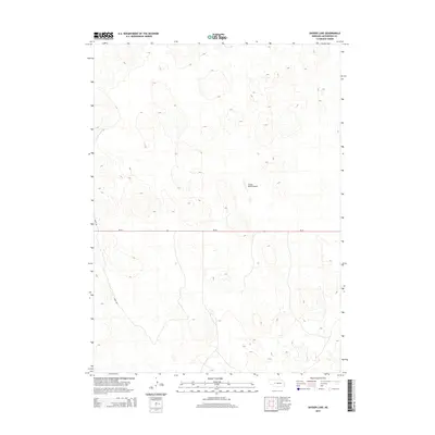2014 Map of Snyder Lake, 2014 Print