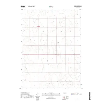 2017 Map of Snyder Lake, 2017 Print