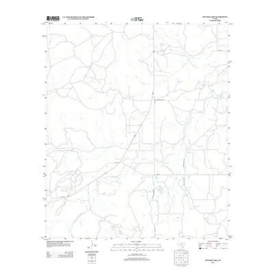 2012 Map of Snyder Lake, 2012 Print