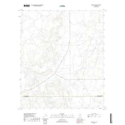 2019 Map of Snyder Lake, 2019 Print