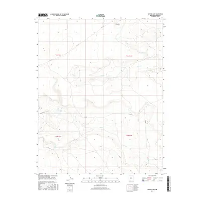 2017 Map of Snyder Lake, 2017 Print