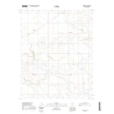 2023 Map of Snyder Lake, 2023 Print