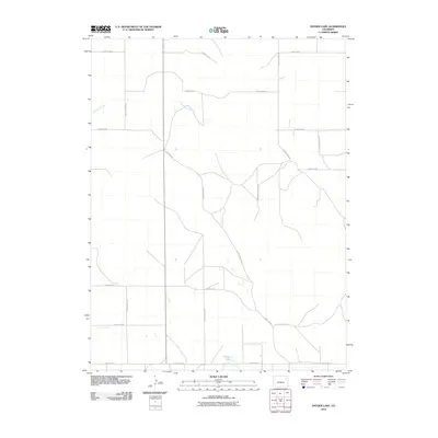 2010 Map of Snyder Lake, 2010 Print
